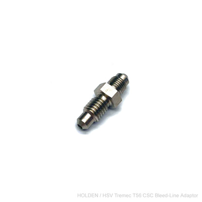 HEL AUTO Stainless steel adaptor fitting HOLDEN TREMEC T56 Bleed Line