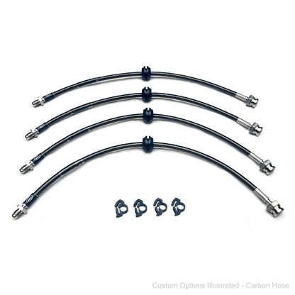 HEL Performance Braided Brake Lines - Alfa Romeo 156 2.0 Twin Spark 98-02