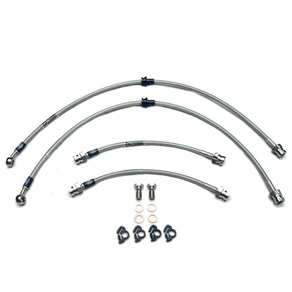 HEL Performance Braided Brake Lines - Audi TT 2.0 TFSi 06-