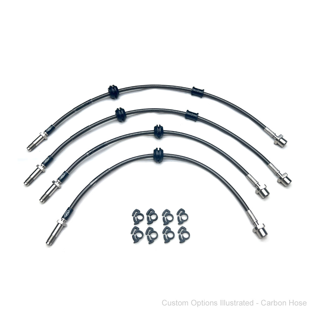 HEL Performance Braided Brake Lines - Audi S4 B8 3.0 TFSi 08-14