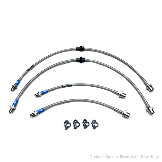 HEL Performance Braided Brake Lines - BMW 2 Series F87 M2 14-