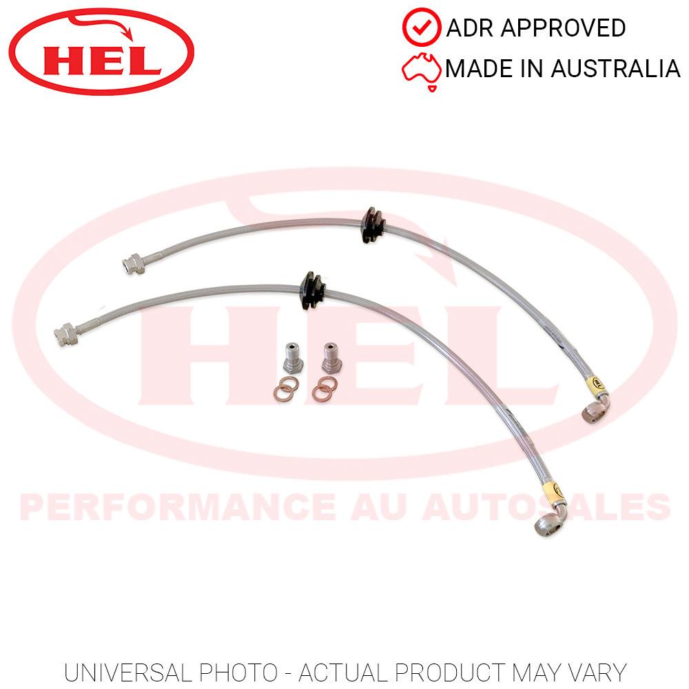 HEL Performance Braided Brake Line Kit - Nissan GQ Patrol Y60 (Body To Diff Lines, 2" Lift)