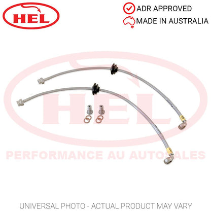 HEL Performance Braided Brake Line Kit - Nissan GQ Patrol Y60 (Body To Diff Lines, 2" Lift)