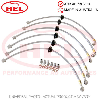 HEL Performance Braided Brake Lines - BMW 3 Series E92 320d SE 07-