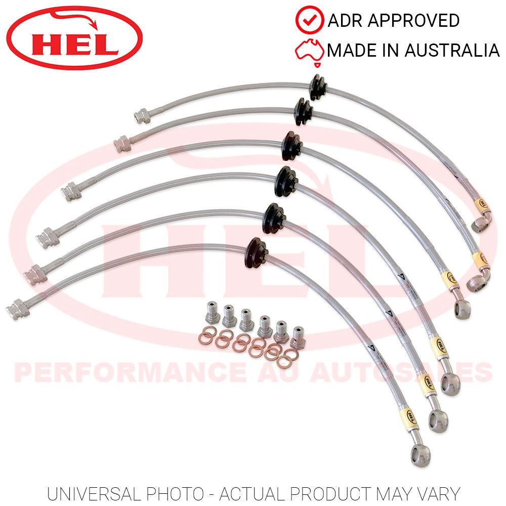 HEL Performance Braided Brake Lines - BMW 3 Series E36 325td 93-96 (ABS)