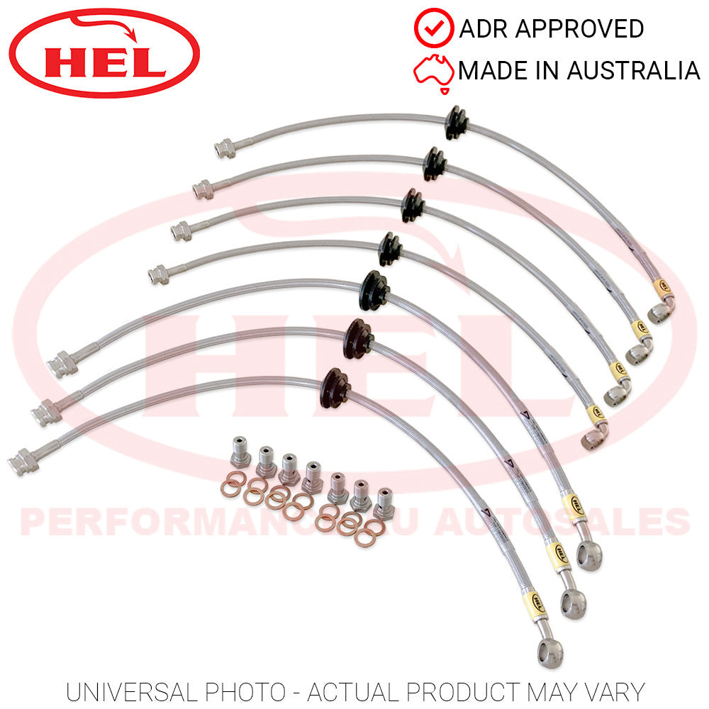 HEL Brake Lines TOYOTA Land Cruiser 76 78 79 Series 07-17 w'ABS pre-DPF (+4" Lift)