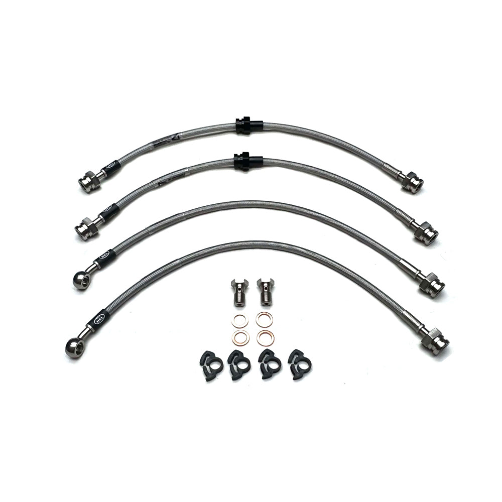 HEL Braided Brake Line Kit - Mazda FD FD3S RX-7 Series 6 7 8 1992-2002