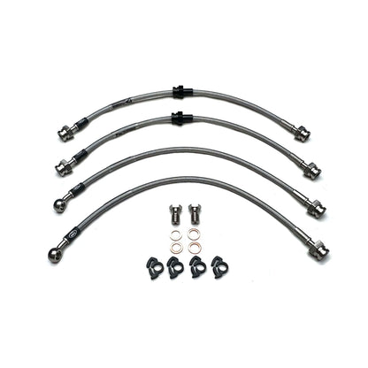 HEL Braided Brake Line Kit - Mazda FD FD3S RX-7 Series 6 7 8 1992-2002