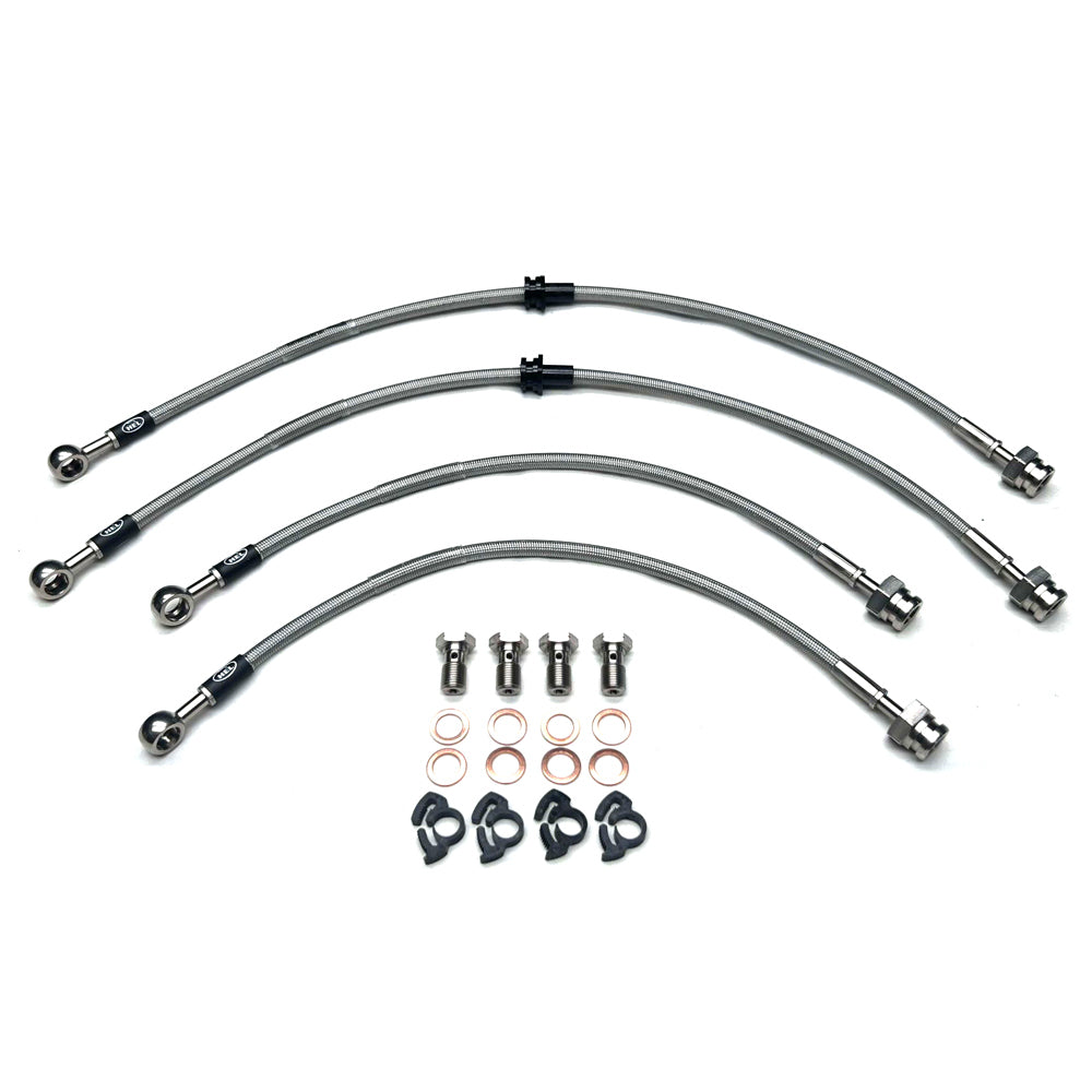 HEL Performance Braided Brake Line Kit - Mitsubishi Lancer Evo 5-6