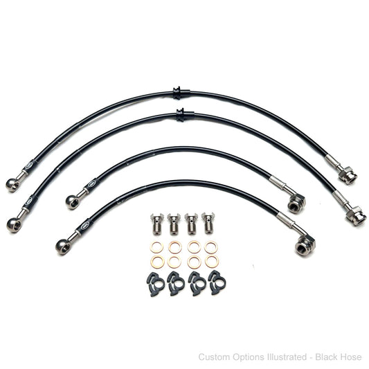 HEL Performance Braided Brake Line Kit - Mitsubishi Evo 7