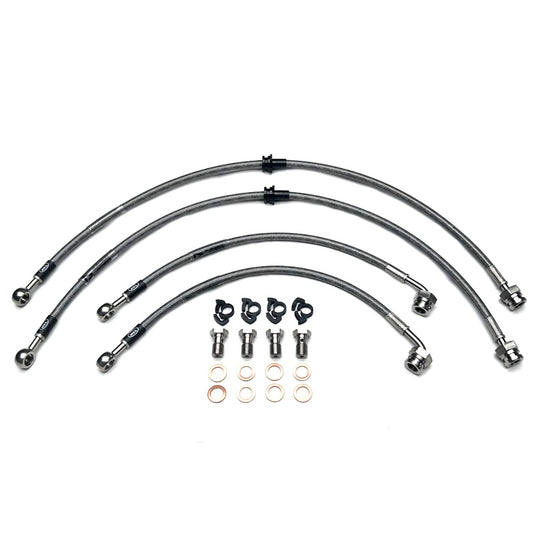 HEL Performance Braided Brake Line Kit - Mitsubishi Evo 8-9