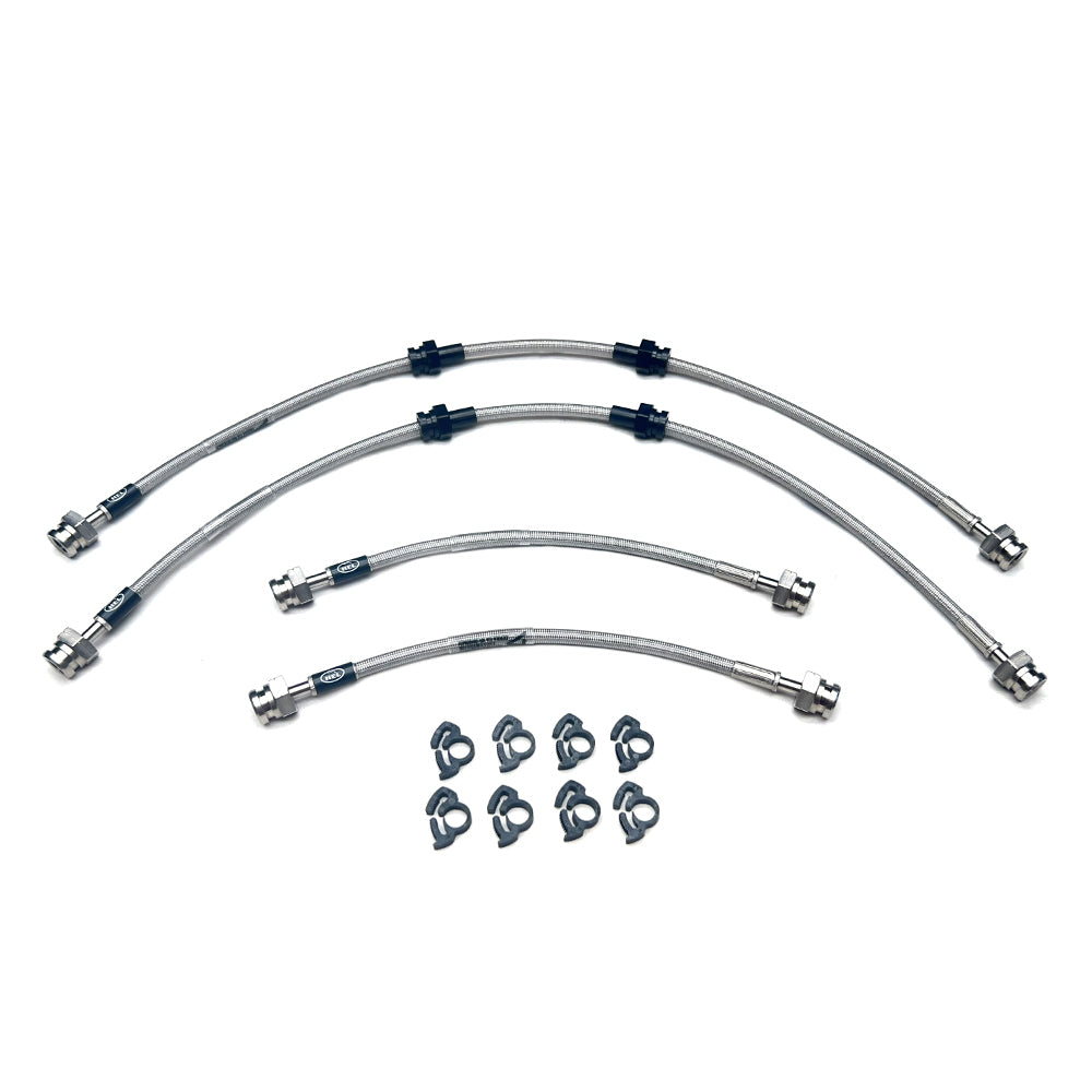 HEL Performance Braided Brake Line Kit - Nissan R32 GTS-T