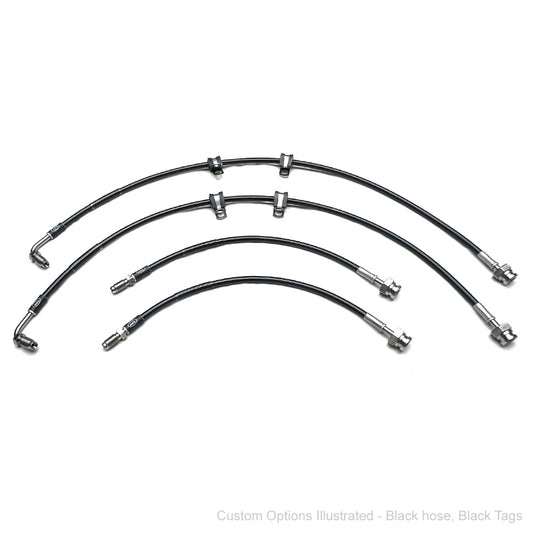 HEL Braided Brake Line Kit - Nissan R33 GT-R (Sumitomo & OEM Brembo)