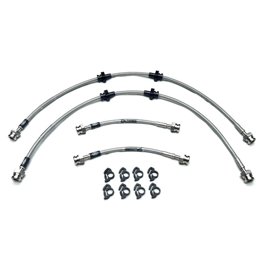 HEL Performance Braided Brake Line Kit - Nissan Z32 300ZX