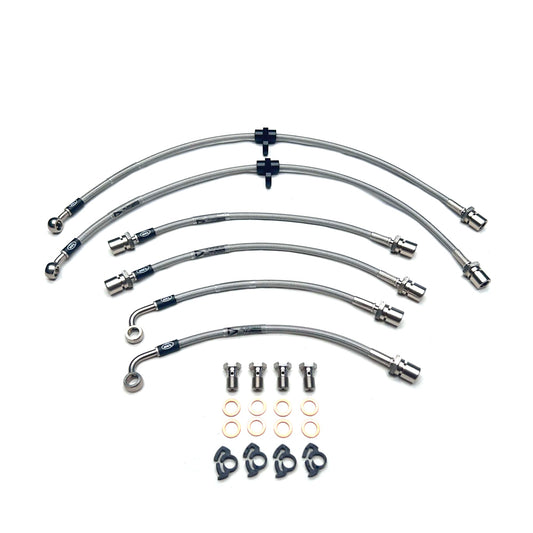 HEL Performance Braided Brake Line Kit - Subaru Liberty BL/BP Spec-B 3.0R