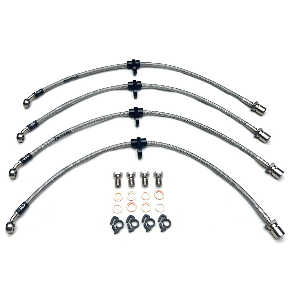 HEL Performance Braided Brake Line Kit - Subaru G3 WRX/STI 08-14