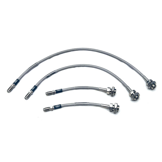 HEL Performance Braided Brake Line Kit - Toyota Landcruiser 75 Series BJ75/FJ75/HJ75 84-99 (Drum Rear, 2")