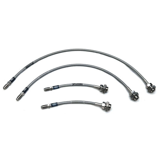 HEL Braided Brake Line Kit - Toyota Landcruiser 75 Series BJ75/FJ75/HJ75 84-99 (Drum Rear, 4")