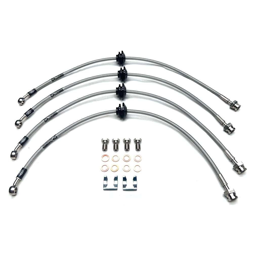 HEL Braided Brake Line Kit - HOLDEN Commodore VE Clubsport E2 HSV / AP 4-pots 10-13