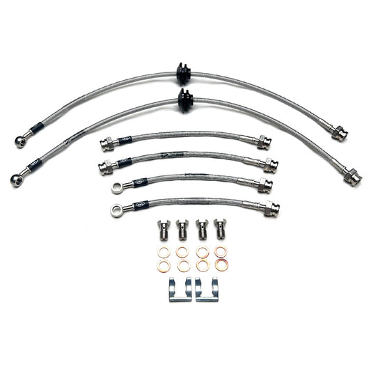 HEL Performance Braided Brake Line Kit - Holden Commodore VT/VU/VX/VY/VZ (IRS, w/Traction Control)