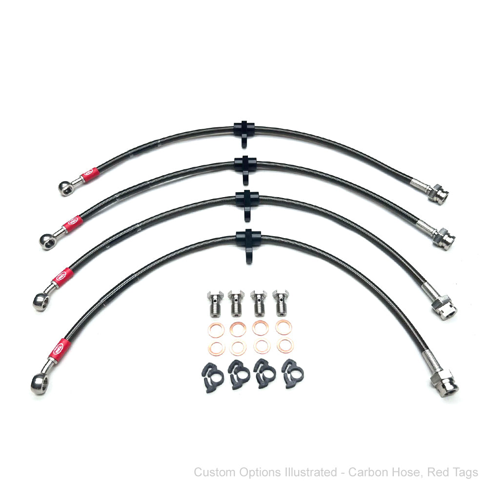 HEL Performance Braided Brake Lines - Honda Accord CL9 2.4 VTEC 02-05