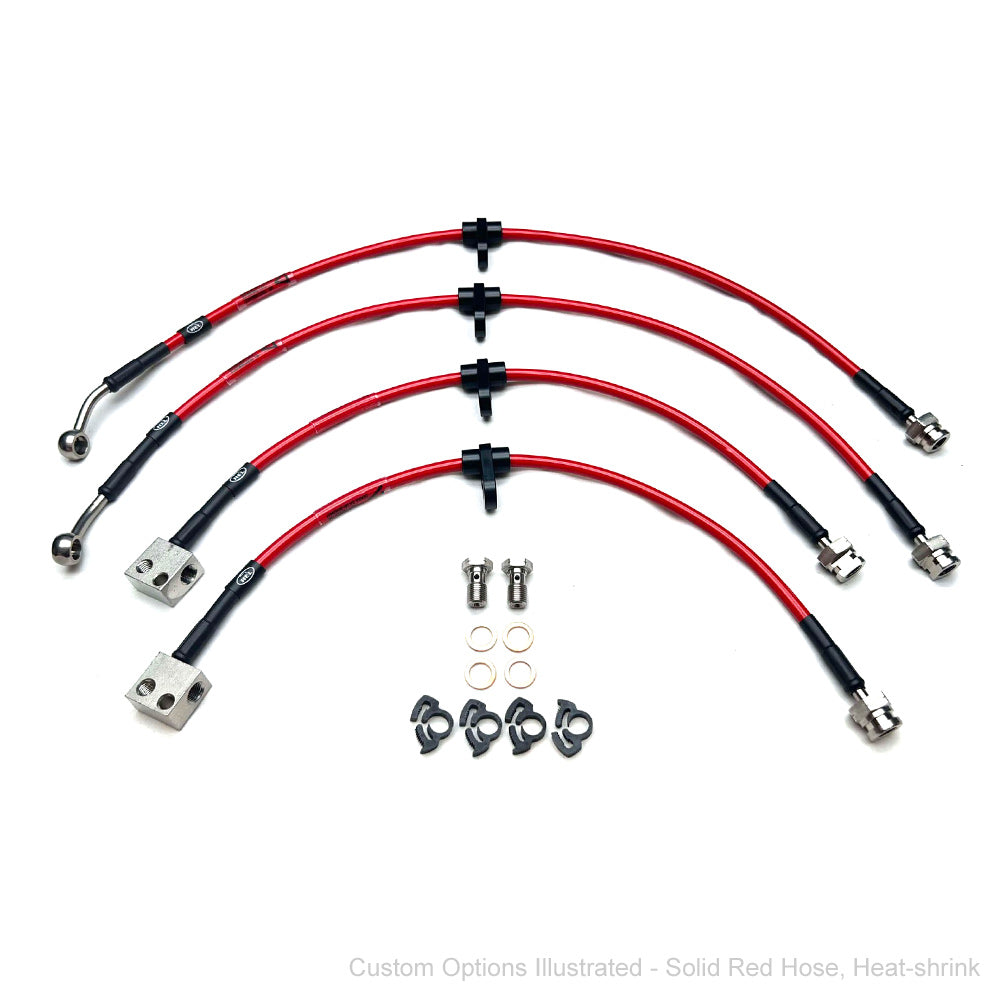 HEL Performance Braided Brake Lines - Honda Civic Type-R FL5 2022-