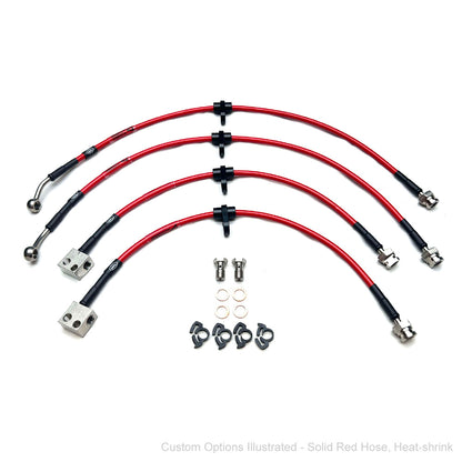 HEL Performance Braided Brake Lines - Honda Civic Type-R FL5 2022-