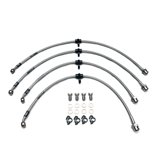 HEL Performance Braided Brake Line Kit - Honda Civic FD1 VTi