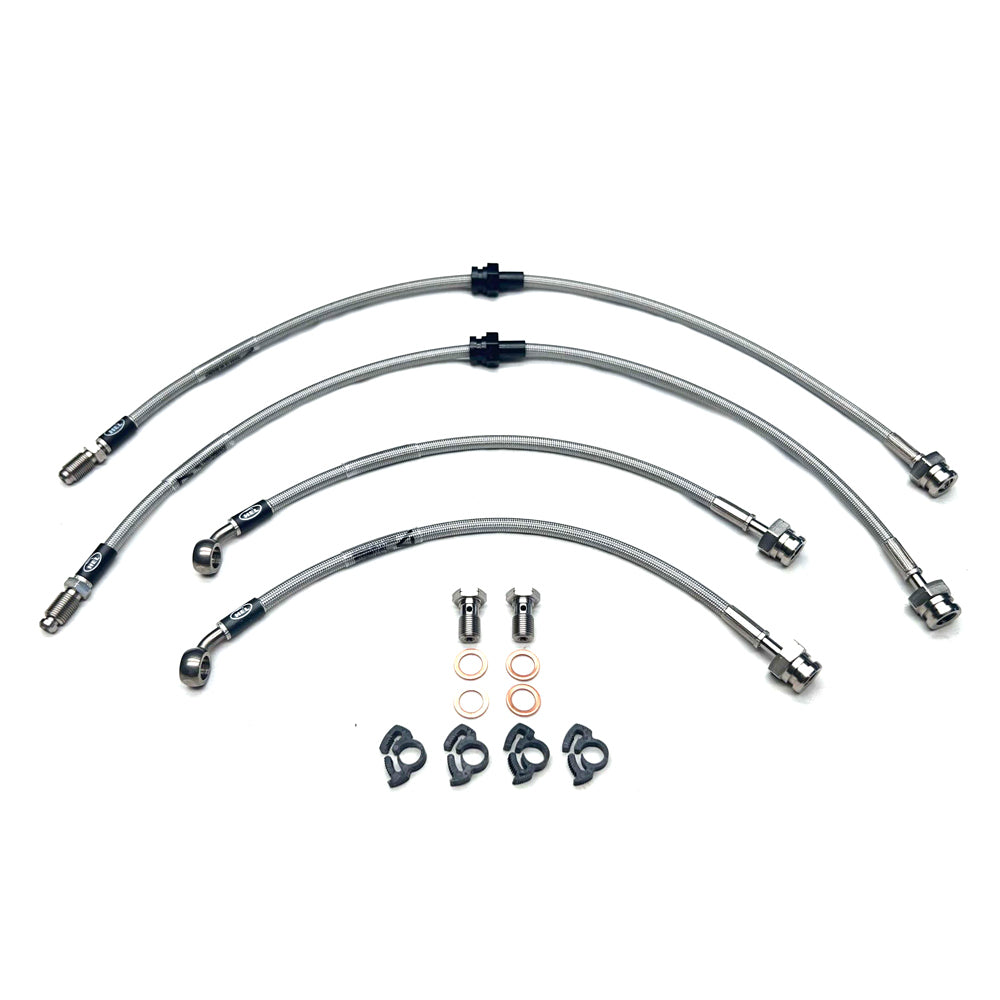 HEL Performance Braided Brake Line Kit - Mazda FC RX-7 (Full Length)