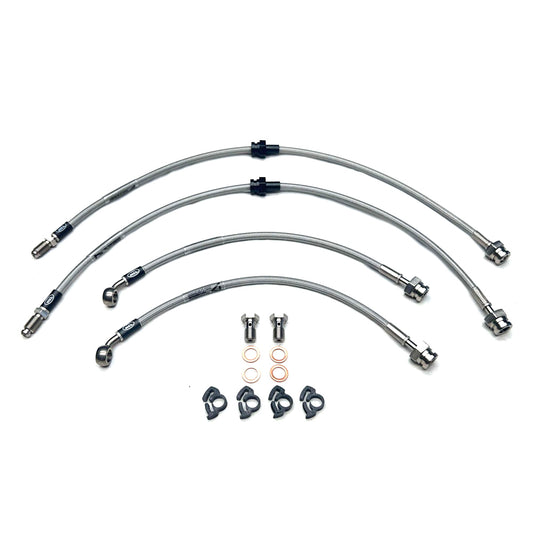 HEL Performance Braided Brake Line Kit - Mazda FC RX-7 (Full Length)