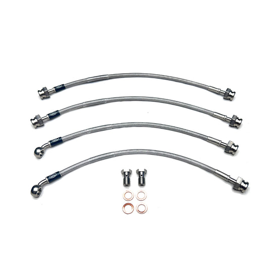 HEL Performance Braided Brake Line Kit - Mazda FC RX-7 (OEM Length)