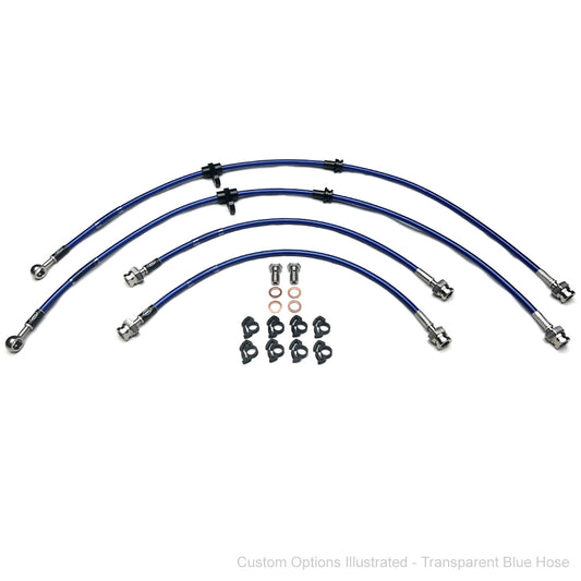 HEL Performance Braided Brake Line Kit - Mitsubishi Triton 4x4 MN/ML (2" Lift)