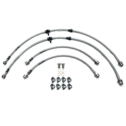 HEL Performance Braided Brake Line Kit - Mitsubishi Triton 4x4 MQ (2" Lift)