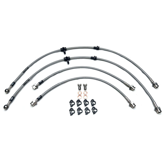 HEL Performance Braided Brake Line Kit - Mitsubishi Triton 4x4 MQ (3" Lift)