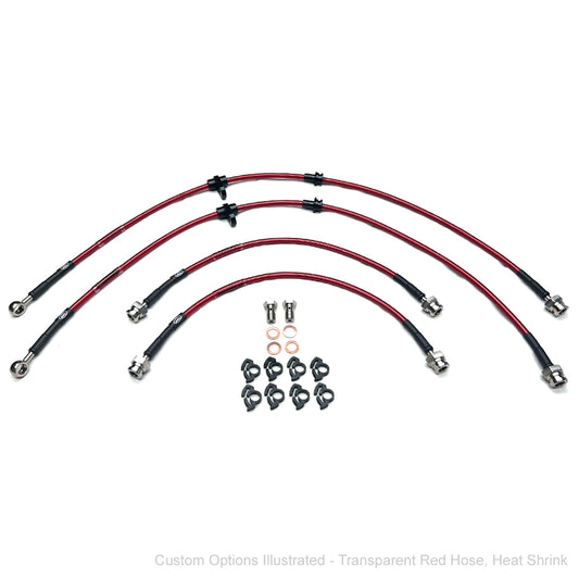 HEL Braided Brake Line Kit - Mitsubishi Triton 4x4 MR 2018- (2" Lift)