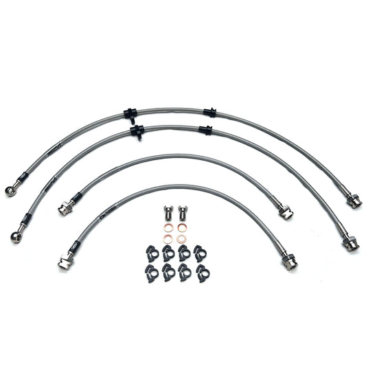 HEL Braided Brake Line Kit - Mitsubishi Triton 4x4 MR 2018- (4" Lift)