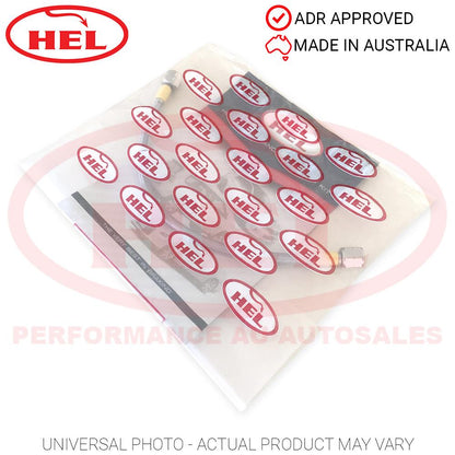 HEL Performance Braided Clutch Line Kit - Holden VT-VZ Commodore T56 (OEM Length) - HEL Performance AU Autosales