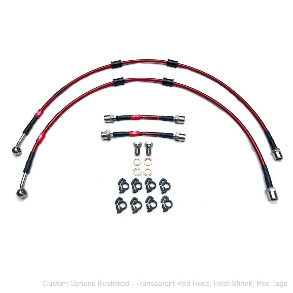 HEL Performance Braided Brake Lines - Renault Megane III RS 250/265 10-15