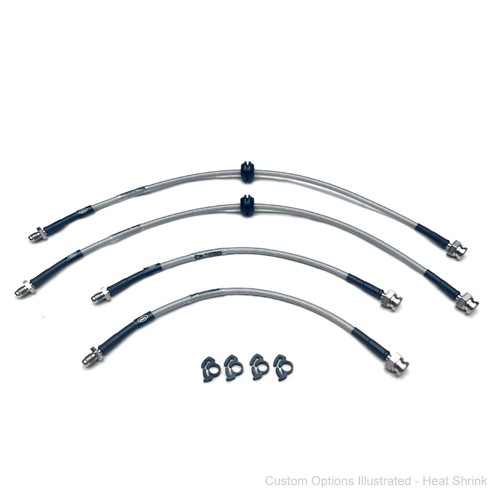 HEL Performance Braided Brake Lines - Saab 9000 2.0 Turbo 92-98