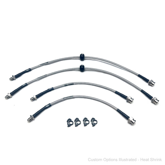 HEL Performance Braided Brake Lines - Saab 9000 2.0 Turbo 92-98