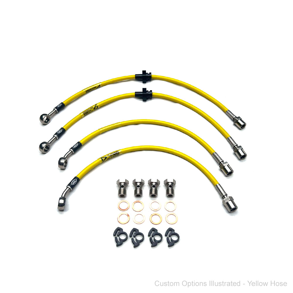 HEL Performance Braided Brake Lines - Saab 9-3 Sport 2.0 Turbo 02+