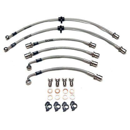 HEL Performance Braided Brake Lines - Subaru Liberty RX 99-03