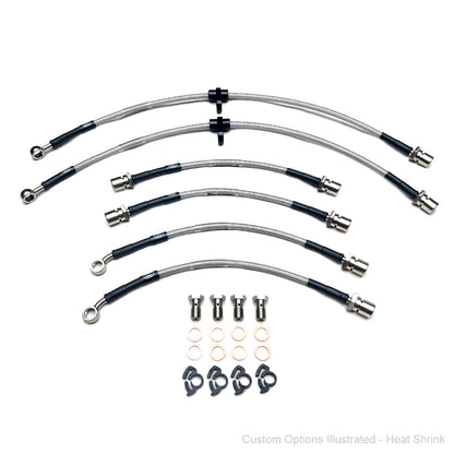 HEL Performance Braided Brake Line Kit - Subaru Liberty B4 98-03