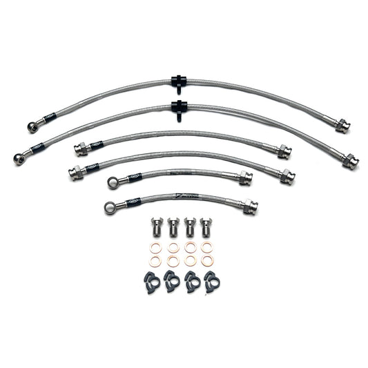 HEL Performance Braided Brake Lines - Suzuki Swift Sport 1.6 VVTi 06- (ZC31)