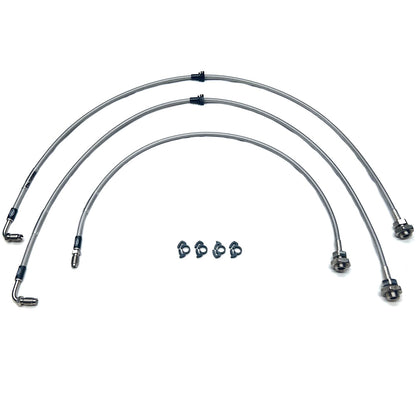 HEL Performance Braided Brake Line Kit - Toyota Hilux LN106 4x4 (6" Lift)