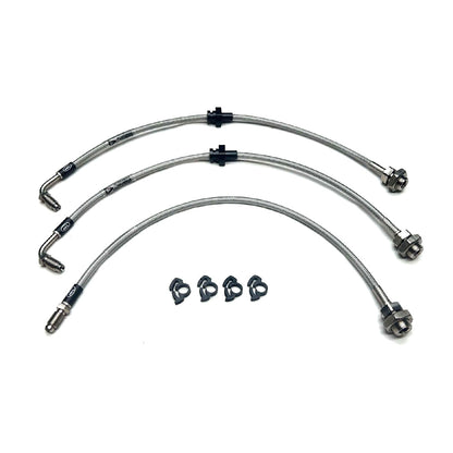 HEL Braided Brake Line Kit - Toyota Hilux KUN26 4x4 (Non-TRC, 2" Lift)