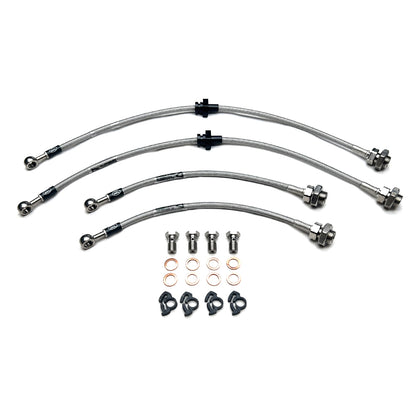 HEL Performance Braided Brake Lines - Toyota Corolla AE92 1.6 GTI 16V 87-92