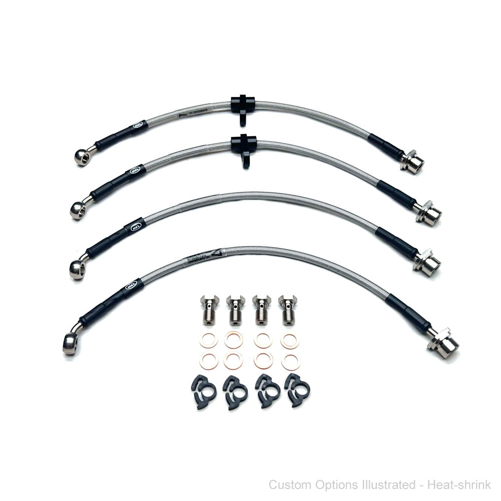 HEL Performance Braided Brake Line Kit - Toyota Chaser JZX90/JZX100