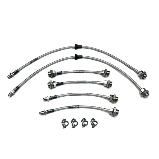 HEL Performance Braided Brake Line Kit - Toyota Cressida MX73