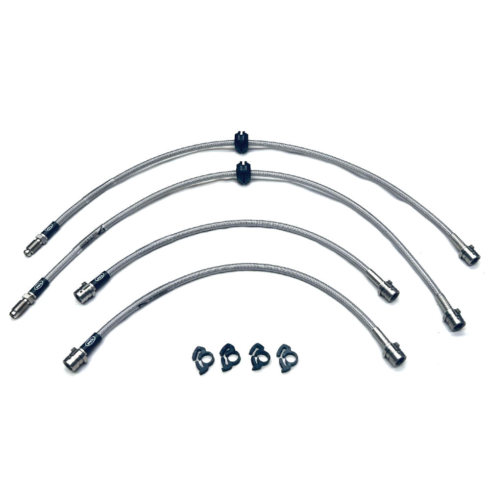 HEL Performance Braided Brake Lines - Volkswagen Amarok 2.0 TDI 10+ (2" Lift)